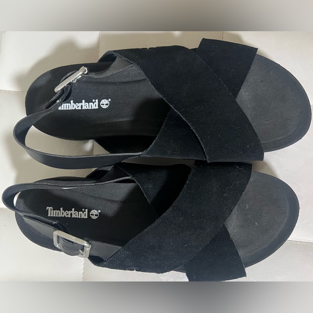 Nwot Timberland Malibu Waves Basic X Strap Black … - image 5